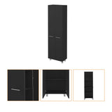 Alacena Baleare Wengue 59.2x200cm con Dos Puertas - Muebles Organizadores | Bylmo