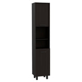 Alacena Hobart Wengue 40 cm con Dos Puertas y Entrepaños - Muebles Organizadores | Bylmo