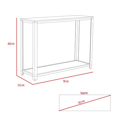 Arrimo Ferrato Duna 60 cm Minimalista - Bifes | Bylmo