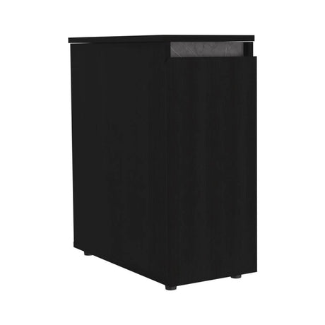 Mueble Auxiliar Allegra Wengue y Onix 26 cm con Una Puerta - Gabinetes | Bylmo