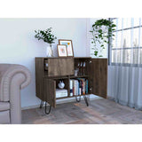 Aparador Andorra Bellota 80x80cm con Un Cajón y con Dos Compartimientos - Barras y Muebles Auxiliares | Bylmo