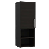 Gabinete de Baño Barcelona Wengue 30x81.5cm Rectangular sin Espejo y con Dos Entrepaños - Gabinetes | Bylmo