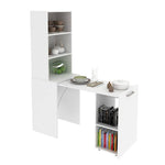 Mueble Auxiliar Boston Blanco 136 cm Transformable