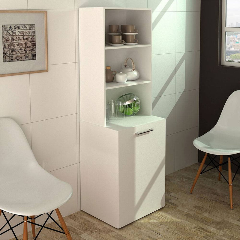 Mueble Auxiliar Boston Blanco 136 cm Transformable