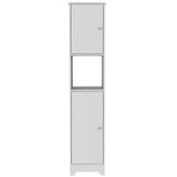 Mueble Auxiliar para Baño Ibis Blanco 36.5x172.6cm sin Cajones y con Dos Entrepaños - Gabinetes | Bylmo