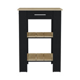 Mueble Auxiliar de Cocina 23 Cala Wengue 65 cm con Un Cajón y Dos Entrepaños - Barras y Muebles Auxiliares | Bylmo