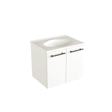 Mueble Atlanta Blanco 62 cm con Dos Puertas - Gabinetes | Bylmo