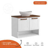 Mueble Sochi Blanco 70 cm con Dos Puertas - Gabinetes | Bylmo