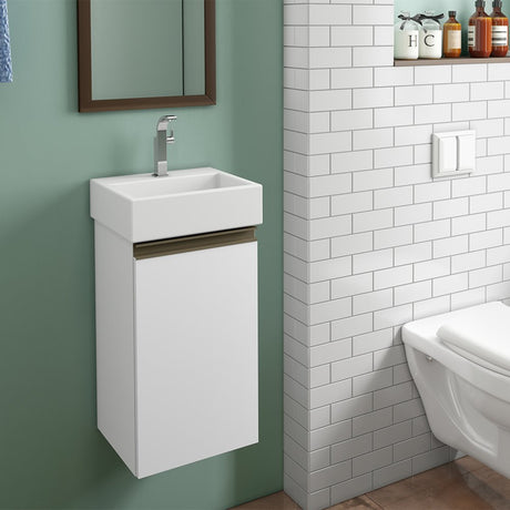 Mueble Santiago Blanco 30 cm con Puerta - Gabinetes | Bylmo