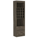 Bar Kava Coñac 51x180cm con Un Cajón y con Dieciséis Portabotellas - Bares | Bylmo