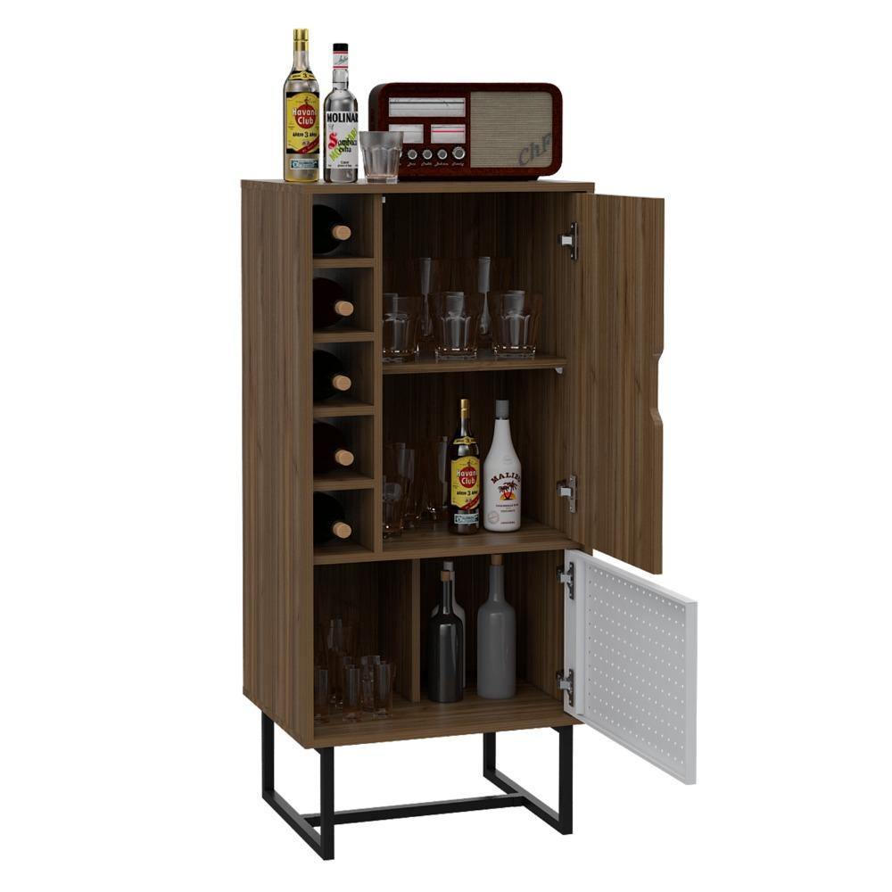 Bar Pergamo Gales y Blanco 53 cm con Dos Puertas - Bares | Bylmo
