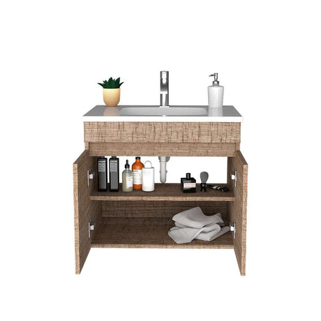 Mueble Brunnea Olmo 60 cm con Dos Puertas - Gabinetes | Bylmo