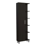 Mueble Manchester Wengue 51 cm con Una Puerta y Entrepaños - Gabinetes | Bylmo