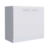 Mueble Manchester Blanco 97 cm con Dos Puertas - Gabinetes | Bylmo