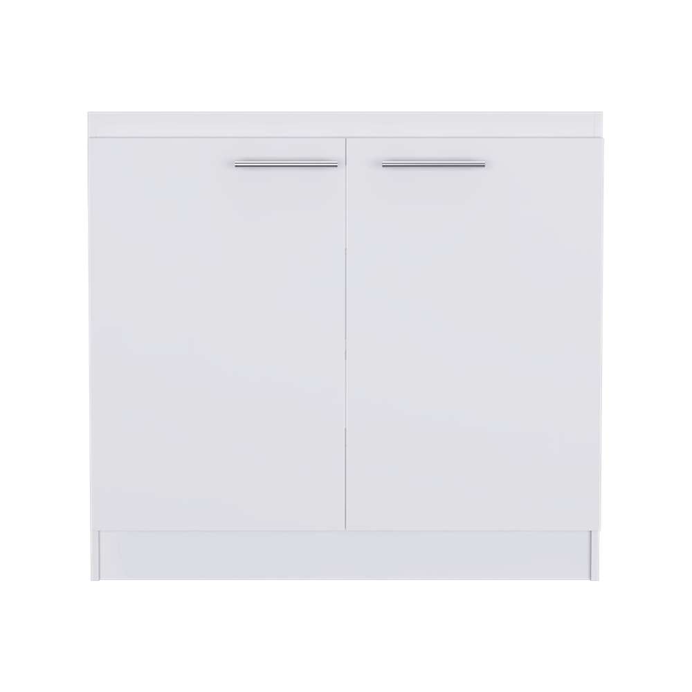 Mueble Manchester Blanco 97 cm con Dos Puertas - Gabinetes | Bylmo