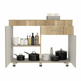 Mueble Inferior Orion con Un Cajón y Almacenamiento Duna 120 cm Sin Meson, Sin Horno - Muebles Inferiores | Bylmo