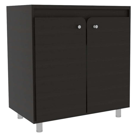 Mueble Rivere Wengue 80 cm con Dos Puertas - Gabinetes | Bylmo