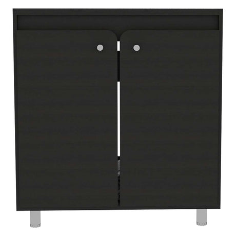 Mueble Rivere Wengue 80 cm con Dos Puertas - Gabinetes | Bylmo