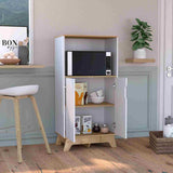 Mueble Microondas Auxona Duna 65 cm con Dos Puertas y Entrepaños - Alacenas y Muebles Microondas | Bylmo