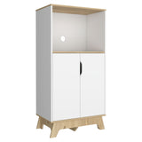 Mueble Microondas Auxona Duna 65 cm con Dos Puertas y Entrepaños - Alacenas y Muebles Microondas | Bylmo