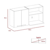 Mueble Superior con Dos Puertas Amareto 120 cm - Cocinas | Bylmo