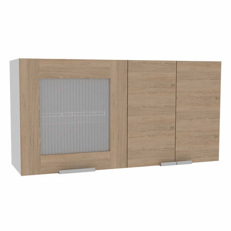 Mueble Superior de Cocina Fendi Blanco 120x60cm con Un Entrepaño y con Tres Puertas - Muebles Superiores | Bylmo