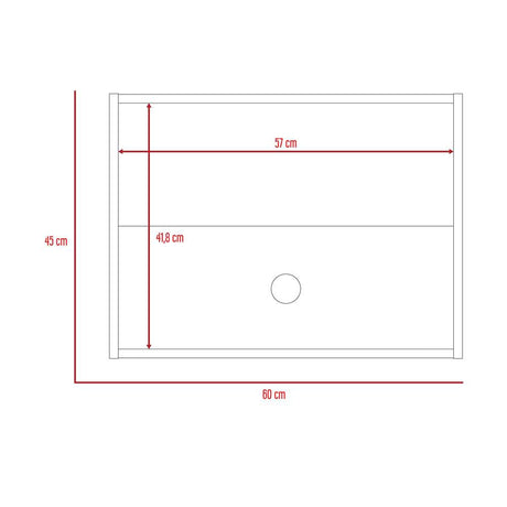 Mueble Auxiliar para Campana Blanco 60 cm - Cocinas | Bylmo