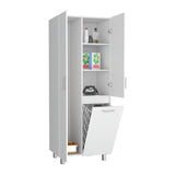 Mueble de Aseo Aeria Blanco 68x180cm con Tres Puertas - Muebles de Aseo y Ropas | Bylmo