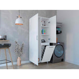 Mueble de Aseo Aeria Blanco 68x180cm con Tres Puertas - Muebles de Aseo y Ropas | Bylmo