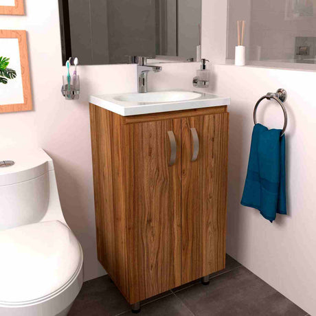 Mueble para Baño Eco Gracia y Sikuani 48 cm de Piso con Lavamanos - Muebles para Baño | Bylmo