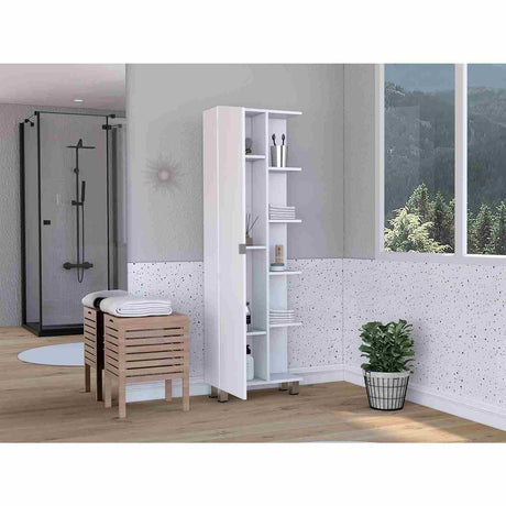 Mueble para Baño Malaga Blanco 51 cm Esquinero - Muebles para Baño | Bylmo