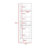 Mueble Columna para Baño Malaga Duna 33x142cm con Un Cajón y con Dos Entrepaños - Muebles para Baño | Bylmo