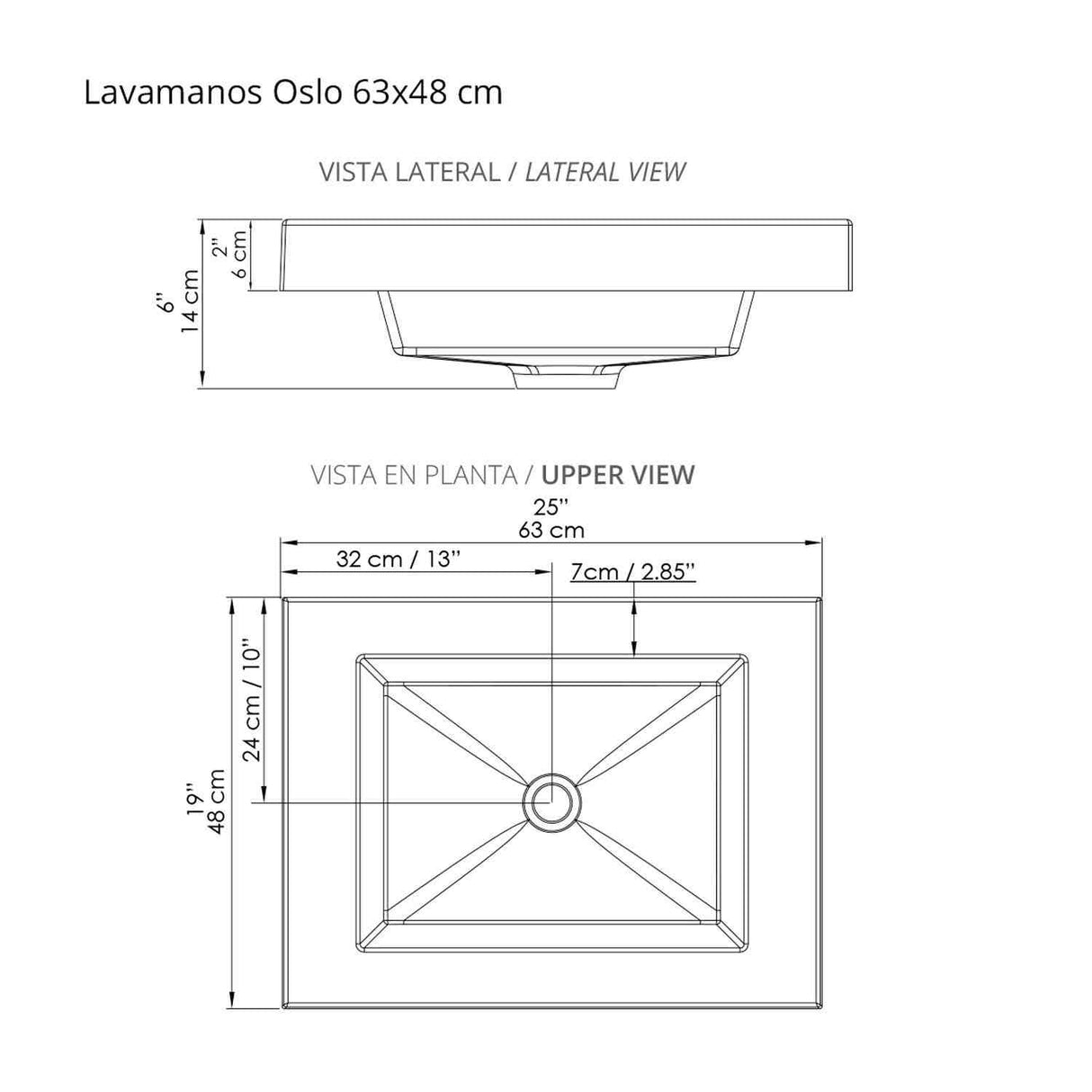 Mueble para Baño Macao Life Gracia y Sikuani 63 cm Flotante con Lavamanos Oslo - Muebles para Baño | Bylmo