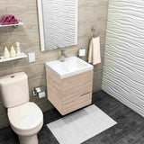 Mueble para Baño Valdez Soder y Mali 48 cm Flotante con Lavamanos Oslo - Muebles para Baño | Bylmo