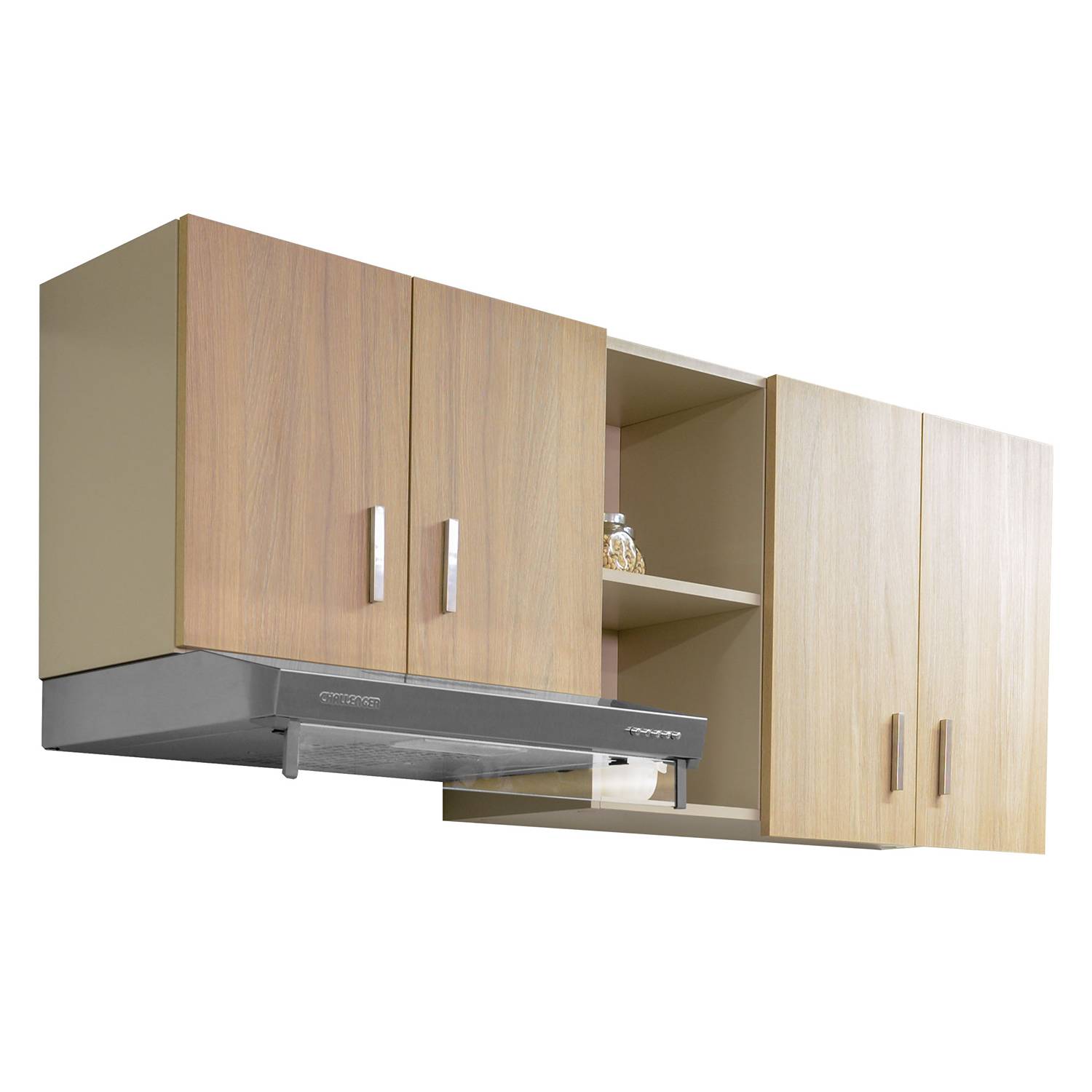 Mueble base de cocina 4 puertas 1 cajón 1,5 M Amber SA23150 MB - Challenger
