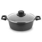 Olla Basic Aluminio 20 cm con Tapa Gris - Ollas y Sartenes | Bylmo