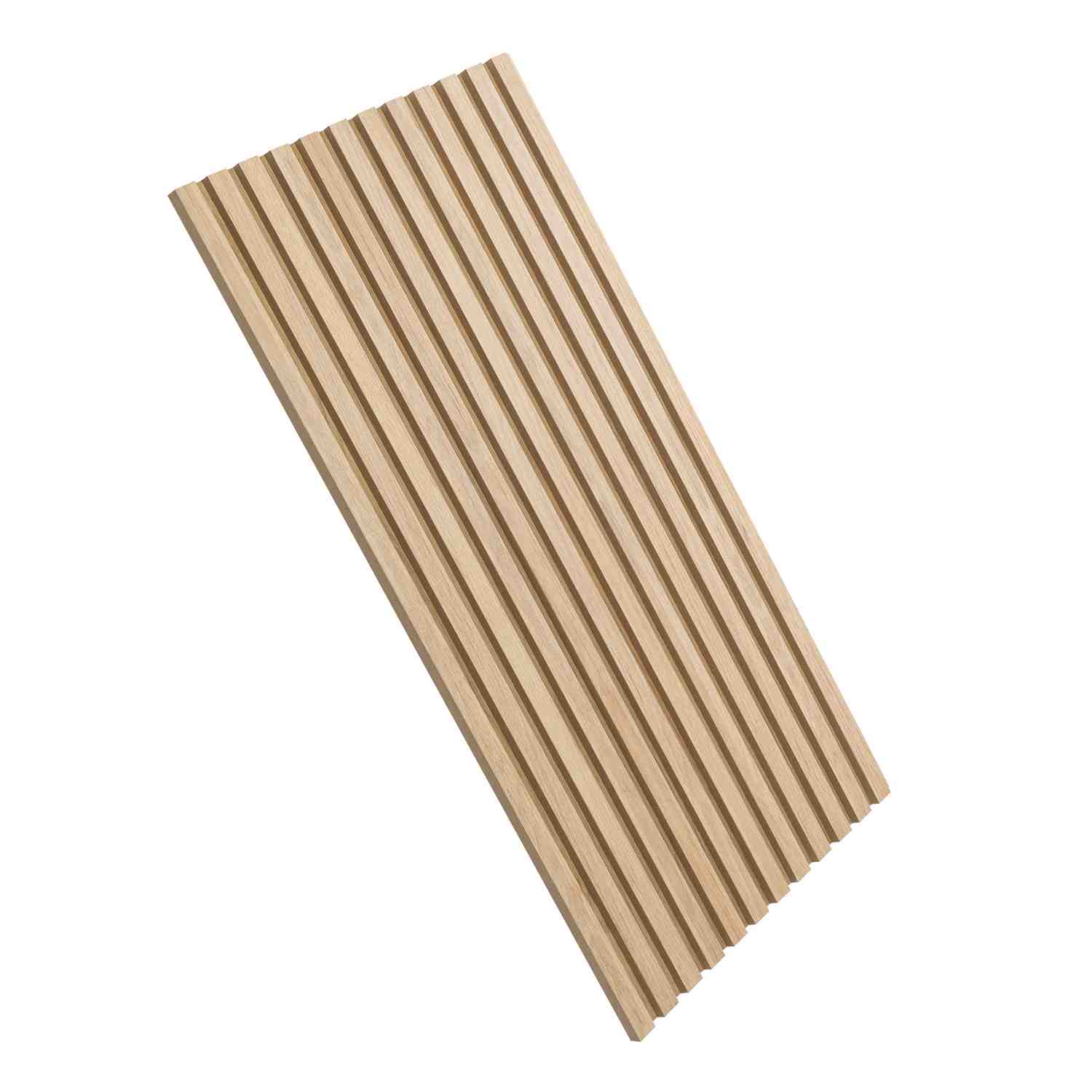 Set x 2 Paneles Ranurados 3D PanelArt Rovere - Paneles de Pared | Bylmo