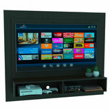 Panel de TV Vostok Wengue 155 cm Para TV de 55 Pulgadas - Muebles de TV | Bylmo