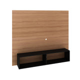 Panel de TV Esperanza Almendra y Negro 160 cm - Muebles para TV | Bylmo