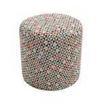 Puff Cube Multicolor 40 cm Redondo