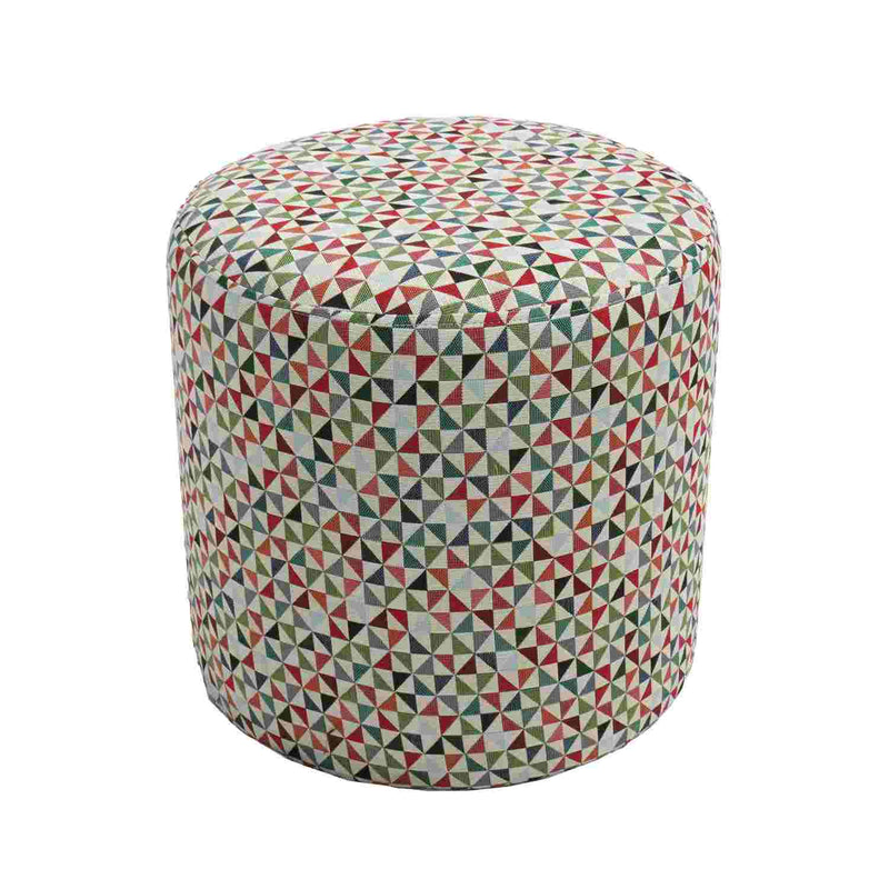 Puff Cube Multicolor 40 cm Redondo
