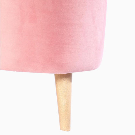Puff Valentina Rosado 40 cm - Sillas | Bylmo