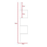 Repisa Rosset wengue 131x25cm Irregular con Cuatro Entrepaños - Repisas y Percheros | Bylmo