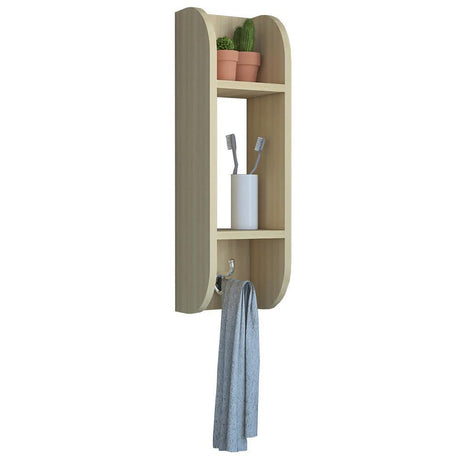 Repisa Organizadora Roble 18 cm Rectangular - Repisas y Percheros | Bylmo