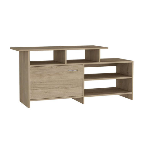 Rack de TV Lima Rovere 119x54.4cm Para TV Hasta 32 Pulgadas con Un Cajón - Muebles para TV | Bylmo