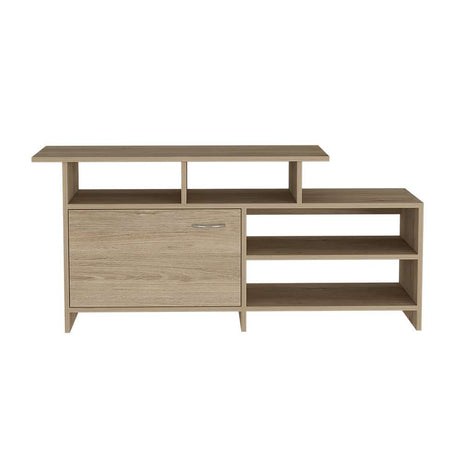 Rack de TV Lima Rovere 119x54.4cm Para TV Hasta 32 Pulgadas con Un Cajón - Muebles para TV | Bylmo
