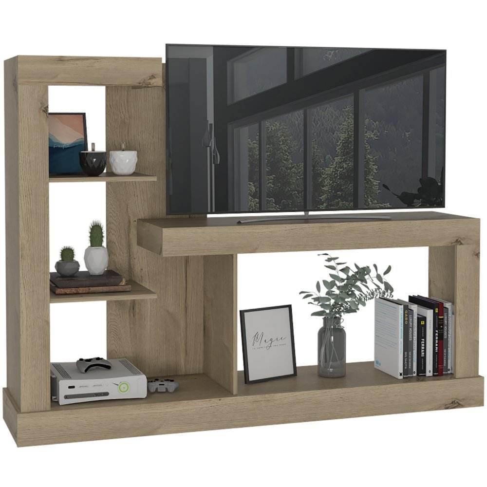 Rack de TV Minotti Duna 180x133.5cm Para TV Hasta 55 Pulgadas sin Cajones - Muebles para TV | Bylmo