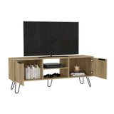 Rack Augusta Duna y Wengue 150 cm con Dos Puertas - Muebles para TV | Bylmo