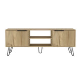 Rack Augusta Duna y Wengue 150 cm con Dos Puertas - Muebles para TV | Bylmo