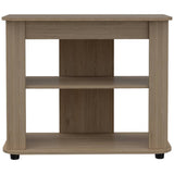 Rack de TV Maori Rovere 90x75cm Para TV Hasta 40 Pulgadas sin Cajones y con Patas - Muebles para TV | Bylmo